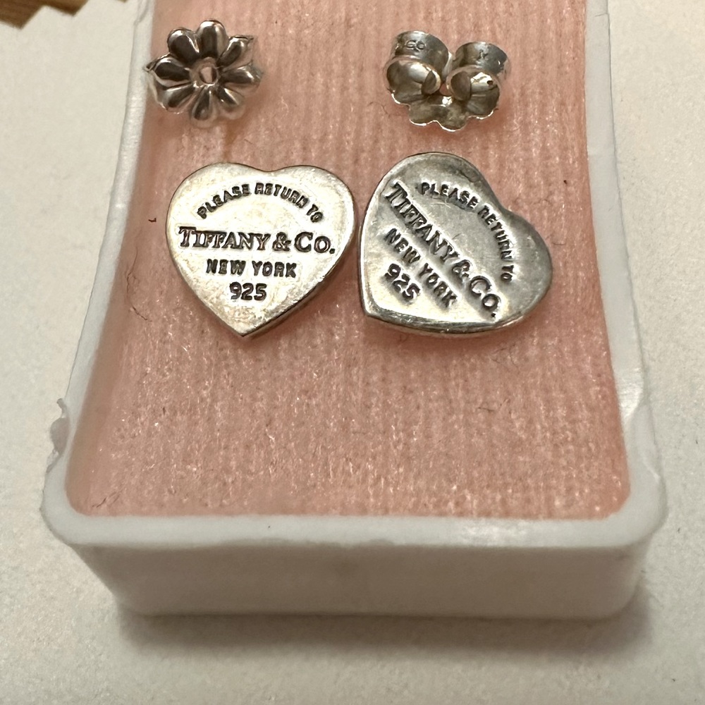 Tiffany Heart Earrings